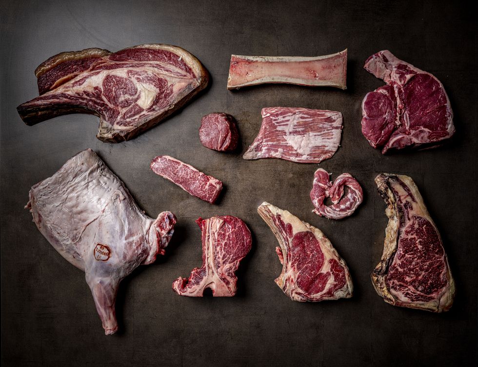 materia prima Asador la vaquería